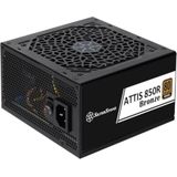 Silverstone SST-AT850R-BF - 80 PLUS Bronze 850 ATX 3.1 ATX power supply, silent 120mm fan and flat c (850 W), PC-voedingseenheid, Brons