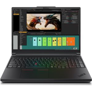 Lenovo TS/ThinkPad P16 G3 / Ultra 7-255Hx / 32G (16", 1000 GB, 32 GB, DE, Intel Core Ultra 7 255HX), Notebook, Zwart