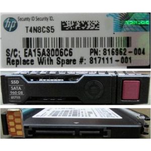 HPE - 960 GB SSD - 2,5-inch - SATA - Hot-Plug