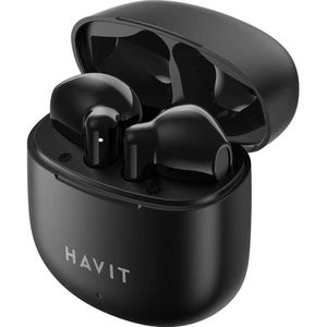 Havit Bluetooth oordopjes TW976 Zwart (5 h, Draadloze), Koptelefoon, Zwart