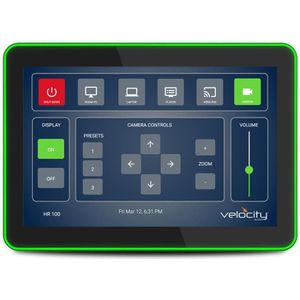 Atlona Velocity All-In-One 10ö Touch Panel met Gateway zwart (1280 x 800 pixels, 10.10"), Digitale bewegwijzering, Zwart