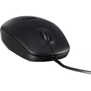 Dell Kit Mse USB Bc Rt Ms116 Lton B (Bedraad), Muis, Zwart