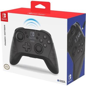 HORI Switch Draadloze Horipad - Zwart (Switch), Controller, Zwart