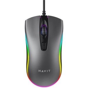 Havit - MS72 - Muis - Zwart - Bedraad - RGB