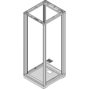 Schroff Novastar, Accessoires voor serverkasten, Zwart