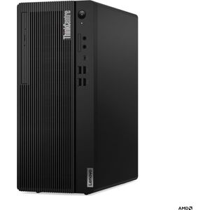Lenovo ThinkCentre M75t Gen 5 (512 GB, 16 GB, AMD Ryzen 7 8700G), PC, Zwart
