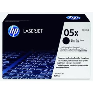 HP, Toner, Toner LaserJet CE505XC zwart, 05X - CONTRACT (BK)