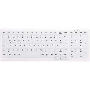 CHERRY - AK-C7000 - Toetsenbord - Wit - Draadloos QWERTY Duits