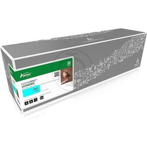 Astar, Toner, Lexmark toner cyaan 7,5K incl. chip - tonereenheid - cyaan