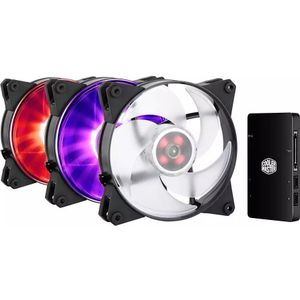 Cooler Master - Masterfan Pro 140 AP RGB - Ventilator - Zwart - 3 Stuks
