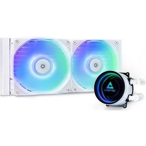 Chieftec - ICEBERG 240-RGB-W - CPU Waterkoeler - Wit - 240 mm