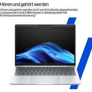 HP - EliteBook 8 G1i - Notebook - Zilver - 16 inch - Intel Core Ultra 7 - 32 GB RAM - 1 TB NVMe SSD