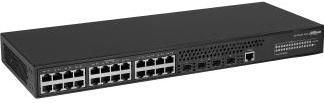 Dahua - DH-AS4300-24GT4GF - Switch - Managed - 24 Gigabit Ethernet Poorten - 4 SFP Modules