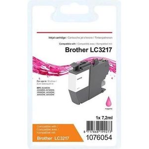 Office Depot - LC-3217M - Inktcartridge - Magenta - 7,2 ml - Compatibel met Brother