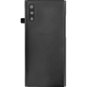 Samsung Galaxy Note 10+ SM-N975F Back Cover zwart (Galaxy Note 10+), Onderdelen voor mobiele apparaten, Zwart
