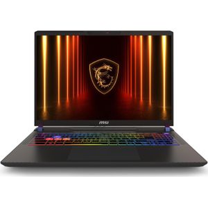 MSI Vector 16 HX AI A2XWIG-048 (16", 1000 GB, 32 GB, DE, Intel Core Ultra 9 275HX), Notebook, Grijs