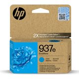 HP 937e EvoMore Cyan Original Ink Cartridge inktcartridge 1 stuk(s) Origineel Hoog (XL) rendement