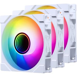 Phanteks - M25 Gen2 D-RGB - PC Ventilator - Wit - 120 mm - 3-pack