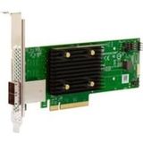 Broadcom - HBA 9500-8e Tri-Mode - Opslagcontroller - 8 Zender/Kanaal - SATA 6Gb/s / SAS 12Gb/s / PCIe 4.0