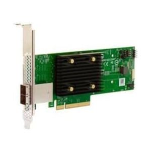 Broadcom - HBA 9500-8e Tri-Mode - Opslagcontroller - 8 Zender/Kanaal - SATA 6Gb/s / SAS 12Gb/s / PCIe 4.0