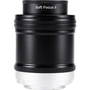 Lensbaby Soft Focus II 50 Optic met Canon EF aansluiting (Canon EF, Volledig formaat), Objectief, Zwart