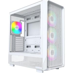 Montech - X5 - PC-behuizing - Wit - ATX, mATX, SSI CEB, Mini-ITX
