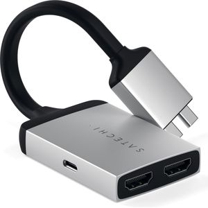 Satechi USB-C naar (HDMI, 15.60 cm), Data + Video Adapter, Zilver