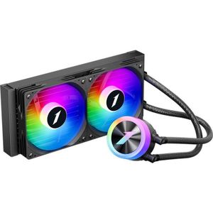 1stplayer TS1-240-BK, CPU waterkoelers, Zwart