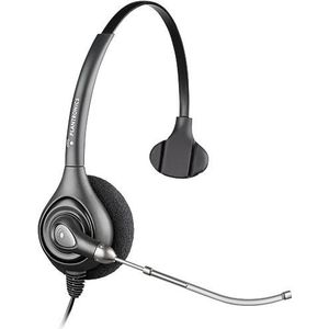 Poly Supraplus HW251N-DA USB, mono, ruisonderdrukking (Bedraad), Kantoorheadset, Zwart