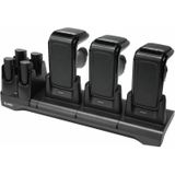 Zebra - RFD40/RFD90 - Accessoires - Oplaad-/Communicatie Dock - 3 Apparaten - Ethernet