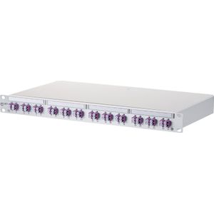 Metz Connect Glasvezel patchpanel 24 poort 1502077524-E 1 U, Server accessoires, Grijs