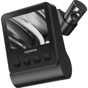 DDpai Dash camera Z50 GPS DUAL 4K@25fps + 1080p@25fps Wifi (WiFi, Ingebouwd display, Ingebouwde microfoon, GPS-ontvanger), Dashcams, Zwart