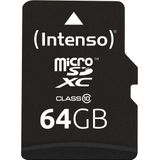 Transcend - microSDXC - 64GB - Class 10 - Hoge Snelheid