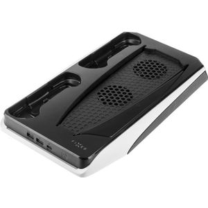 Gamecontroller Oplaadstation - Zwart - Geschikt voor PS5 - 3-in-1 Functie