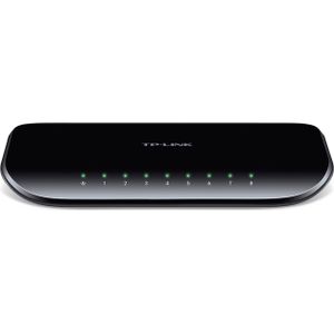 TP-Link TL-SG1008D netwerk-switch Unmanaged Gigabit Ethernet (10/100/1000) Zwart
