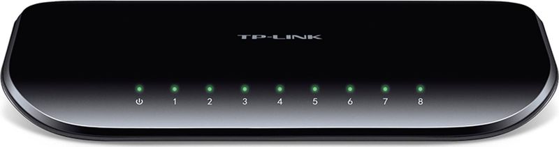 TP-Link TL-SG1008D netwerk-switch Unmanaged Gigabit Ethernet (10/100/1000) Zwart