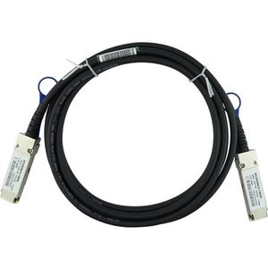CBO Alcatel-Lucent QSFP-100G-C1M Compatibel BlueLAN DAC QSFP28 SC282801L1M30, Zendontvangers, Zwart