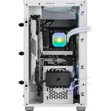 Corsair - iCUE 2000D RGB AIRFLOW - PC-behuizing - Wit - Mini-ITX - 3 x SLIM AF120 RGB Ventilatoren Inbegrepen