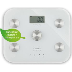 Caso, Weegschaal, Weegschaal BodyEnergy Fit Maximumgewicht (capaciteit) 150 kg Nauwkeurigheid 100 g Wit (150 kg)
