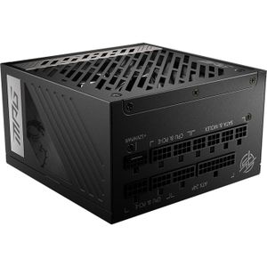 MSI MPG A1000G PCIE5 voeding 1000W 306-7ZP7C11-CE0 retail (1000 W), PC-voedingseenheid, Zwart