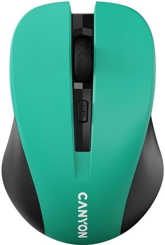 Canyon - CNE-CMSW1GR - Muis - Groen - Draadloze - 1200 DPI