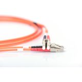 Digitus LC OM4, 10m Glasvezel kabel I-VH OM2 Oranje
