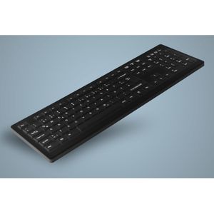 Active Key AK-C8100F-UVS-B/GE- IP68 volledig afgedicht - zwart (zwart membraan) - Duits (DE, Bedraad), Toetsenbord, Zwart