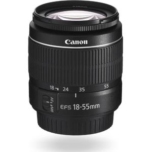 Canon - EF-S 18-55mm - Objectief - Zwart - Licht en Compact