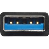 Tripp Lite U360-004-SLIM interface hub USB 3.2 Gen 1 (3.1 Gen 1) Type-A 5000 Mbit/s Zwart