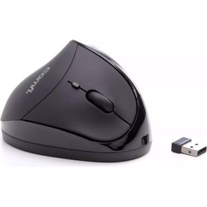 Wowpen Ergonomische muis Comfi II (Draadloze), Muis, Zwart