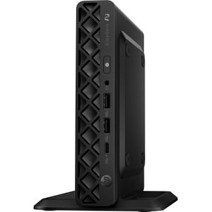 HP EliteDesk 8 Mini G1a Desktop Next Gen AI PC Wolf Pro Security Edition (1000 GB, 32 GB), PC, Zwart