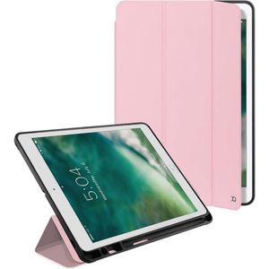 Xqisit NP Piave w/Pencilhouder voor iPad 10.2 roze metallic (iPad 10.2), Tablethoes, Roze