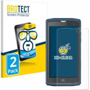BROTECT Schermbeschermer Clear (2 Stuk, Kern X3), Smartphone beschermfolie