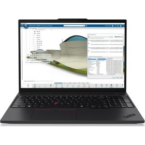 Lenovo ThinkPad P16s Gen 4 (AMD) (16", 1000 GB, 64 GB, FR, AMD Ryzen AI 9 HX PRO 370), Notebook, Zwart